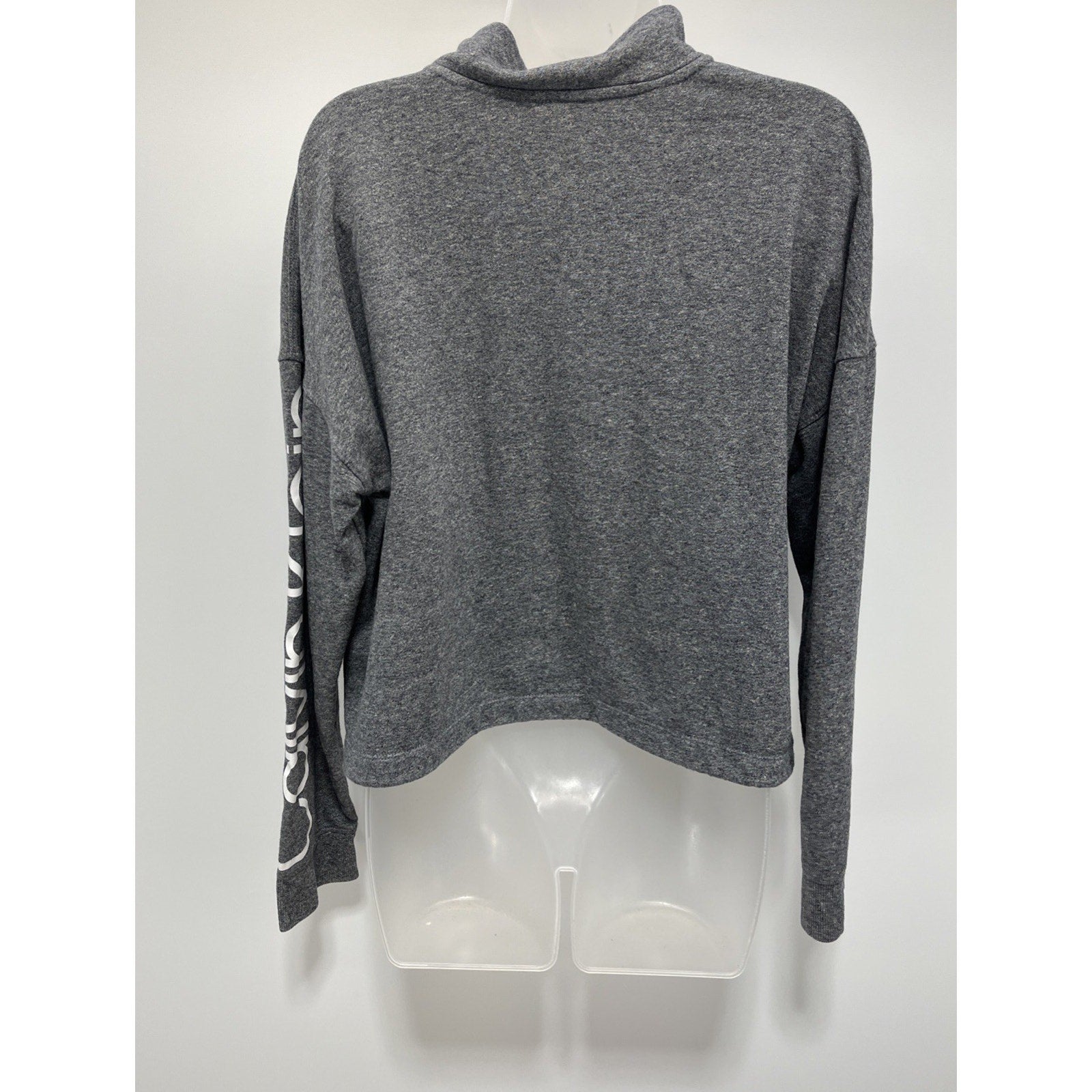Calvin Klein Women's Gray Sweater Adjustable Waist String size XL