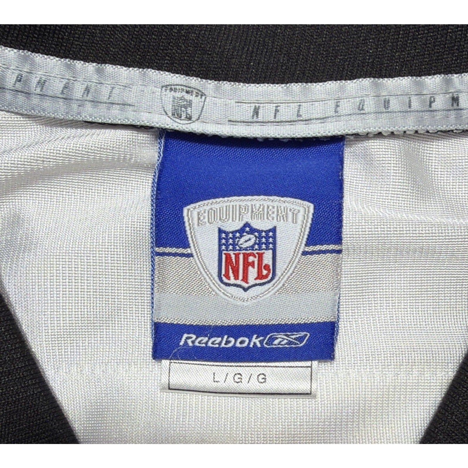 Tampa Bay Buccaneers Michael Clayton Vtg Jersey L #80 Reebok NFL Mesh Excell