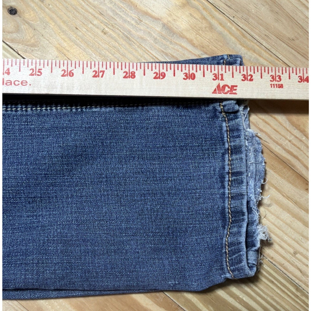 Ariat REAL Denim Womens Bootcut Jeans 27R Western Cowgirl Medium Wash Blue