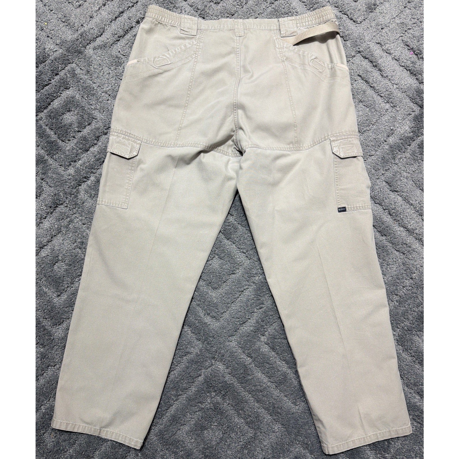 5.11 Tactical Pants Men 40x32 Beige Utility Cargo Workwear First Responder 74251