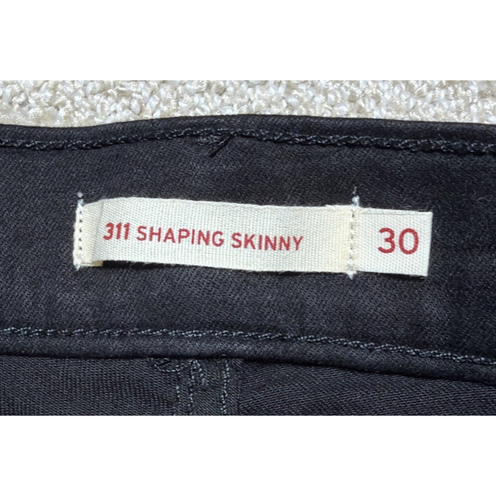 Levi’s 311 Shaping Skinny Women’s Black Jeans Size 30x30 Brand New NWT