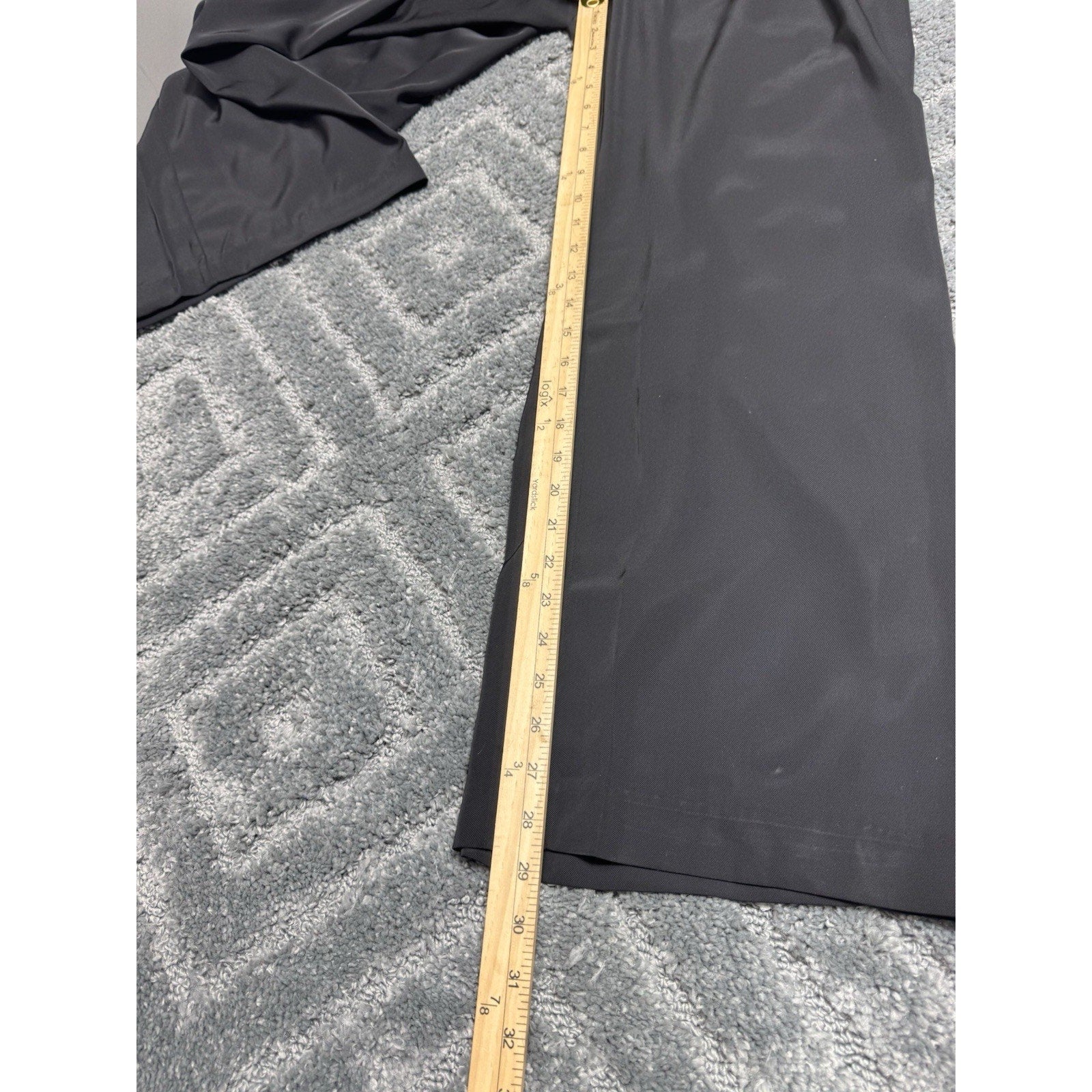 Banana Republic Black Satin Utility Wide Leg Jumpsuit Women’s Size 8 New