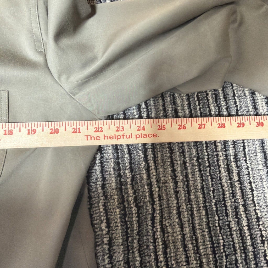 Talbots Blazer Jacket Womens Size 12W Green Button Front Stretch Lined