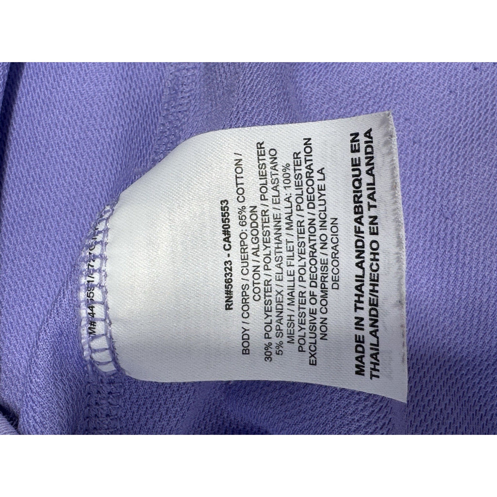 Nike Purple Drifit Sweatshirt Lavender Hoodie Pullover Women’s Size Large