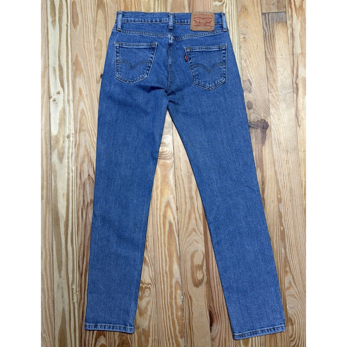 Levi's 511 Men's Size 29x32 Blue Medium Wash Straight Leg Jeans
