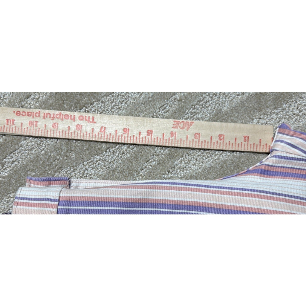 GLORIA VANDERBILT Amanda Capri SIZE 4 Ribbon Stripe Cropped Denim Pant 27x20