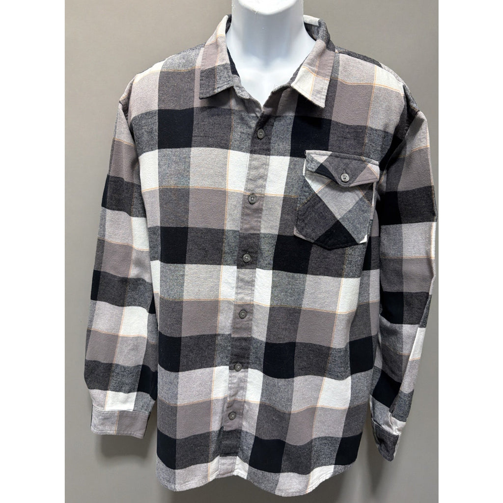 Columbia Sportswear Men's Long Sleeve Plaid Heavyweight Flannel Shirt XXL