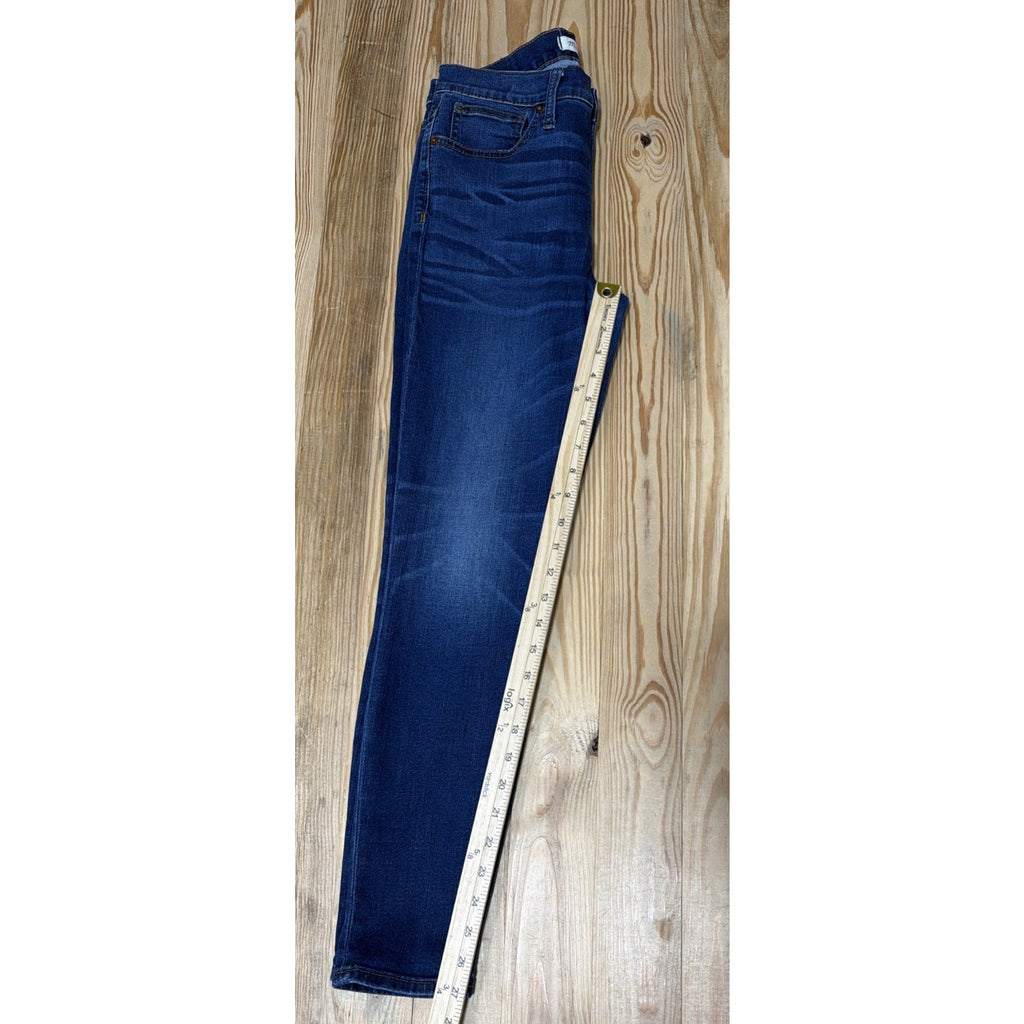 Madewell Women's 9" High Rise Skinny Jeans Blue Size 28 Denim Casual