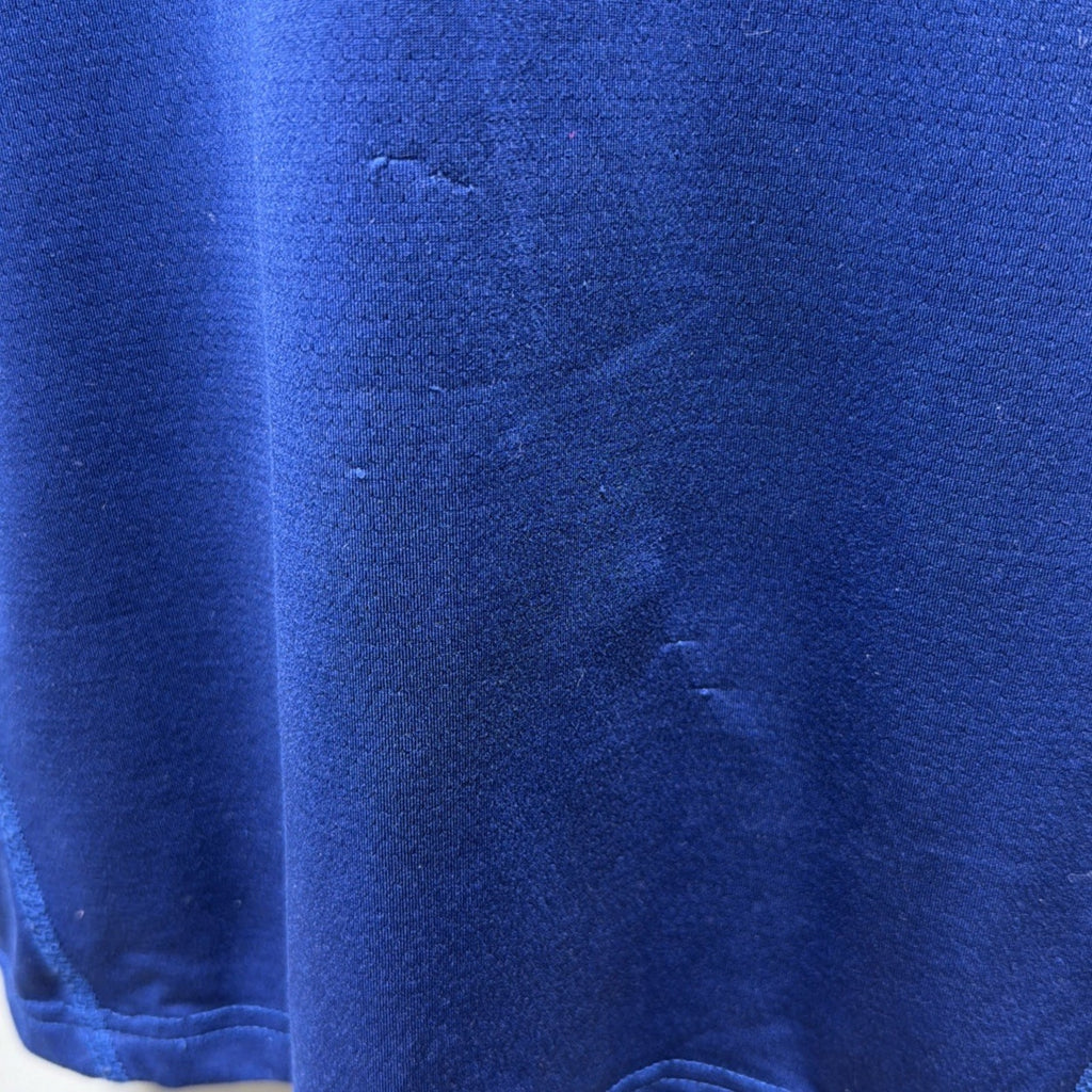 SPYDER Pro Web Active Top Adult Large Blue Pullover 1/4 Zip Activewear Running