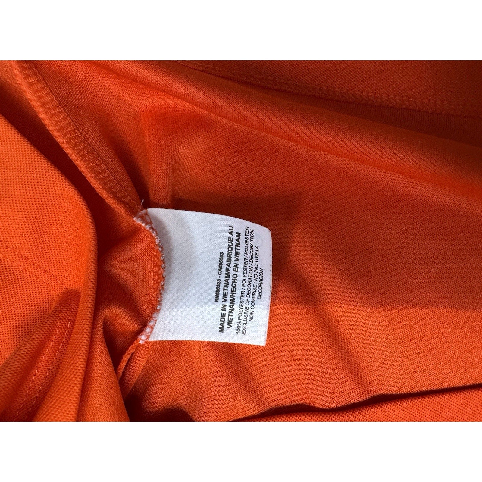 Nike Golf Men's Polo Shirt Size 2XL Red Fit Dry White Swoosh Short Sleeve Top