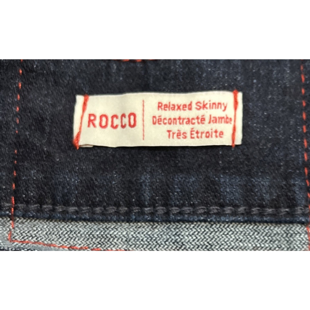 True Religion World Tour Rocco Skinny Jeans Sz 28x32 FLAP POCKETS