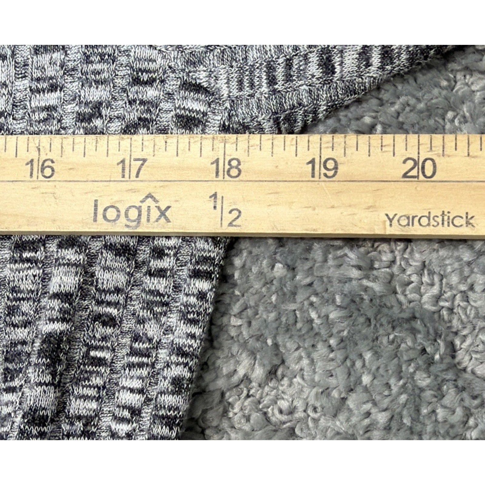 New Direction Womens 3/4 Sleeve Long Cardigan M