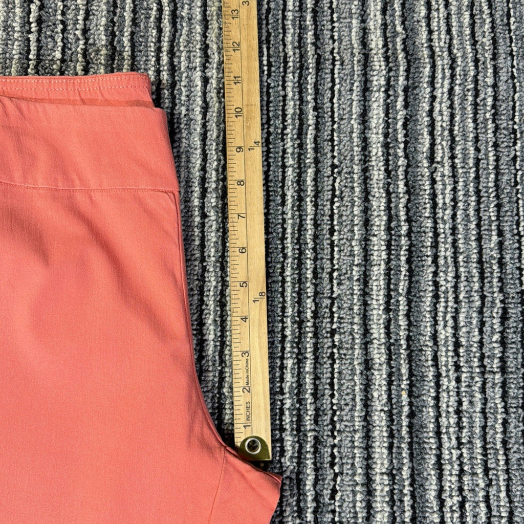 Zac & Rachel Woman Shorts Womens 14 Coral Bermuda Pull On Stretch Casual Summer