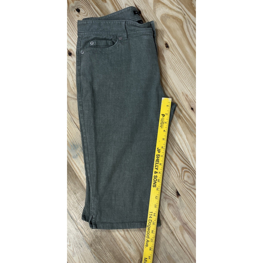 Access Women's Stretch Relaxed Fit Capri Jeans Cotton Spandex Size 14