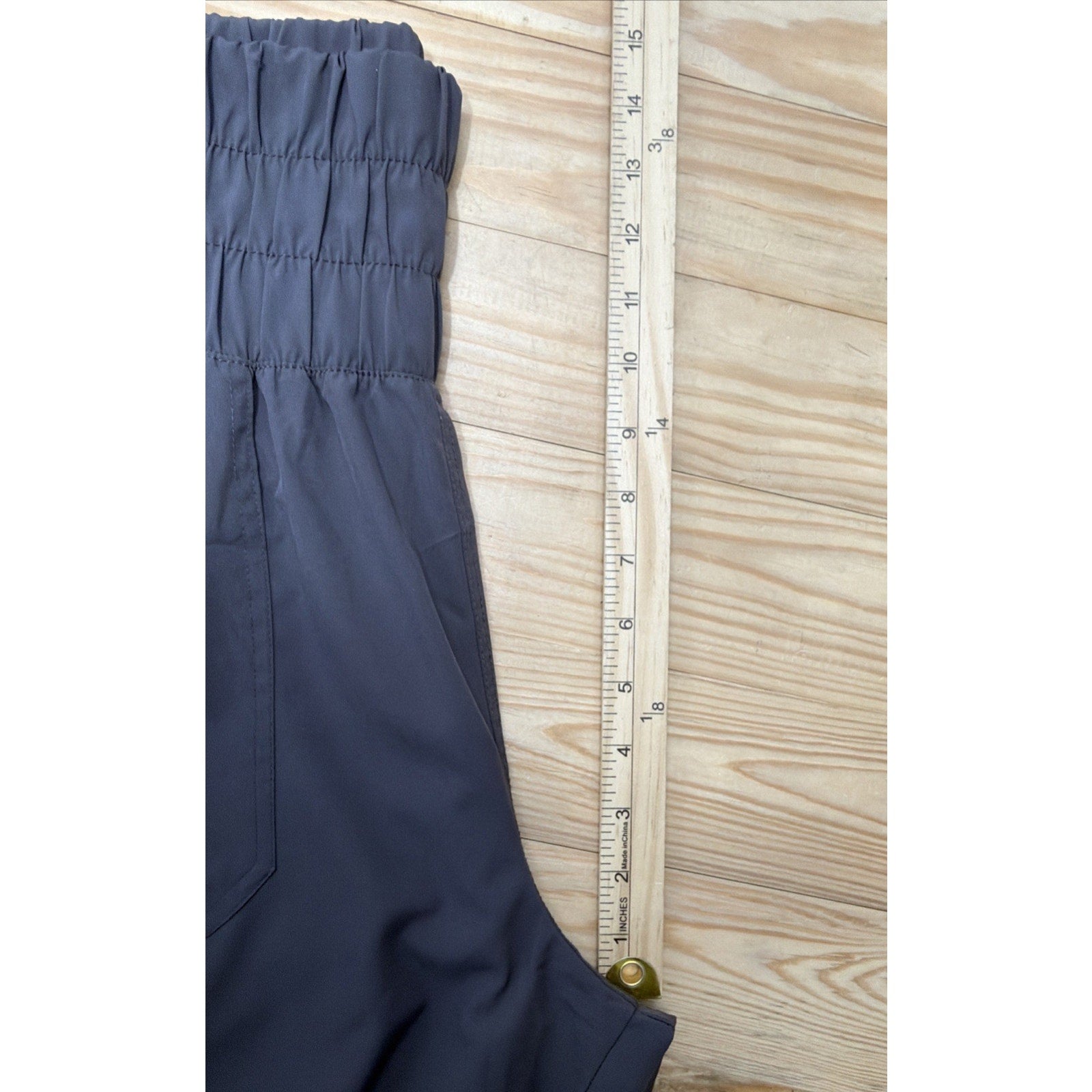 AS Revival Women's Athletic High Rise Joggers Pockets Gray Size Large