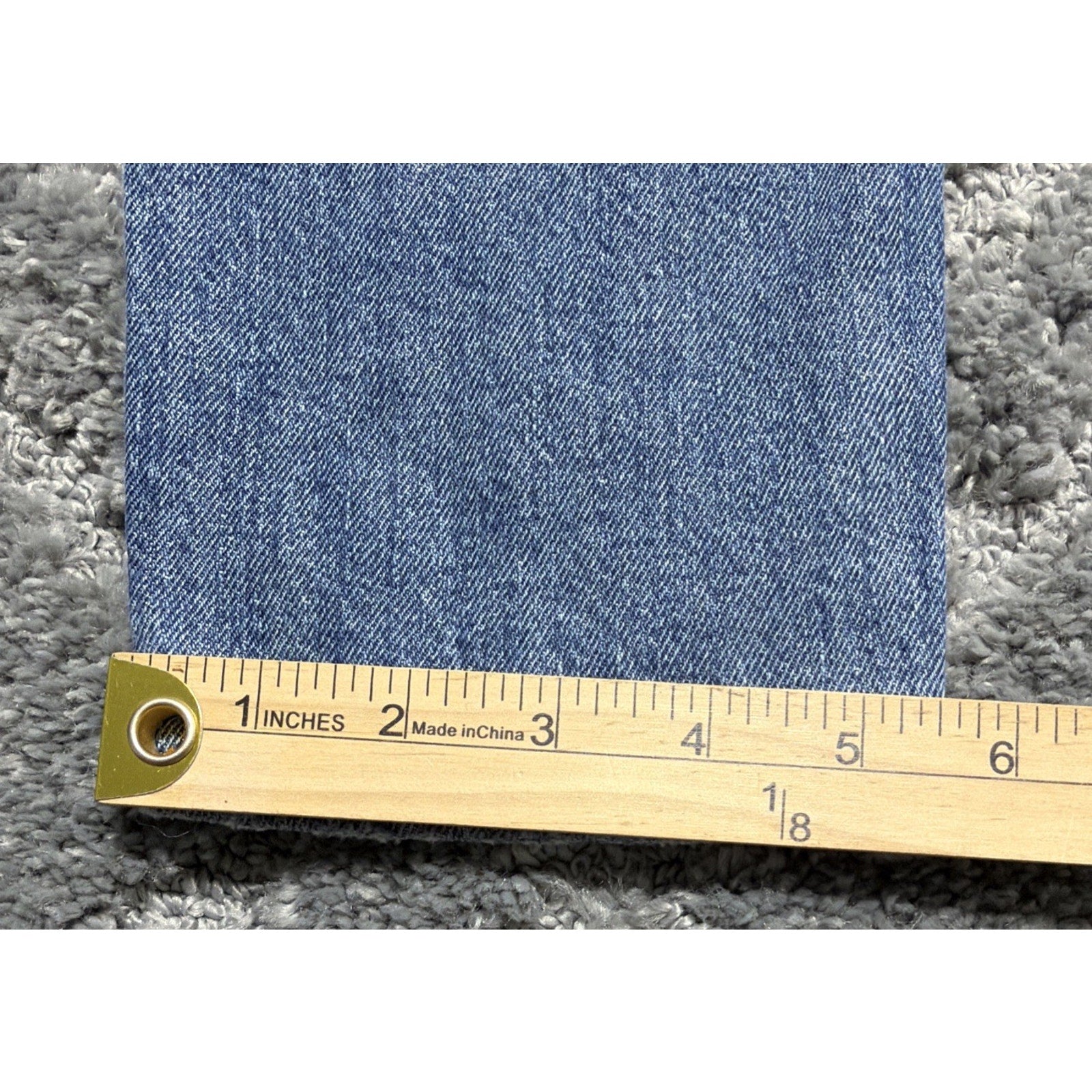 H&M Jeans Skinny Coupe Moulante Mens Size 30x32 Blue Distressed Jeans