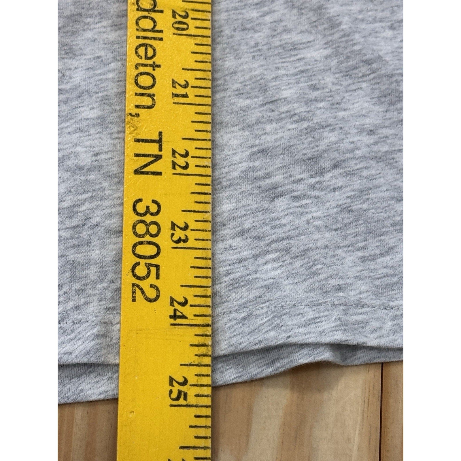 Womens Croft & Barrow Gray Short Sleeve Pink Flamingo Graphic Shirt Large EUC