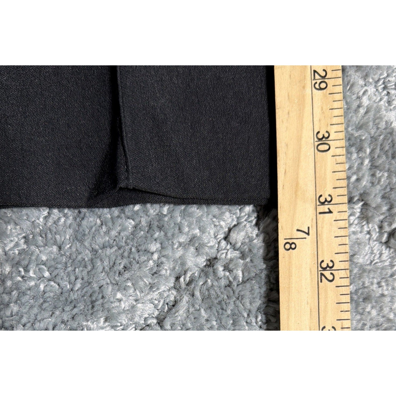 Lisette Plant-Alon Pants Women's 4 Black Straight Leg Stretch Trousers New