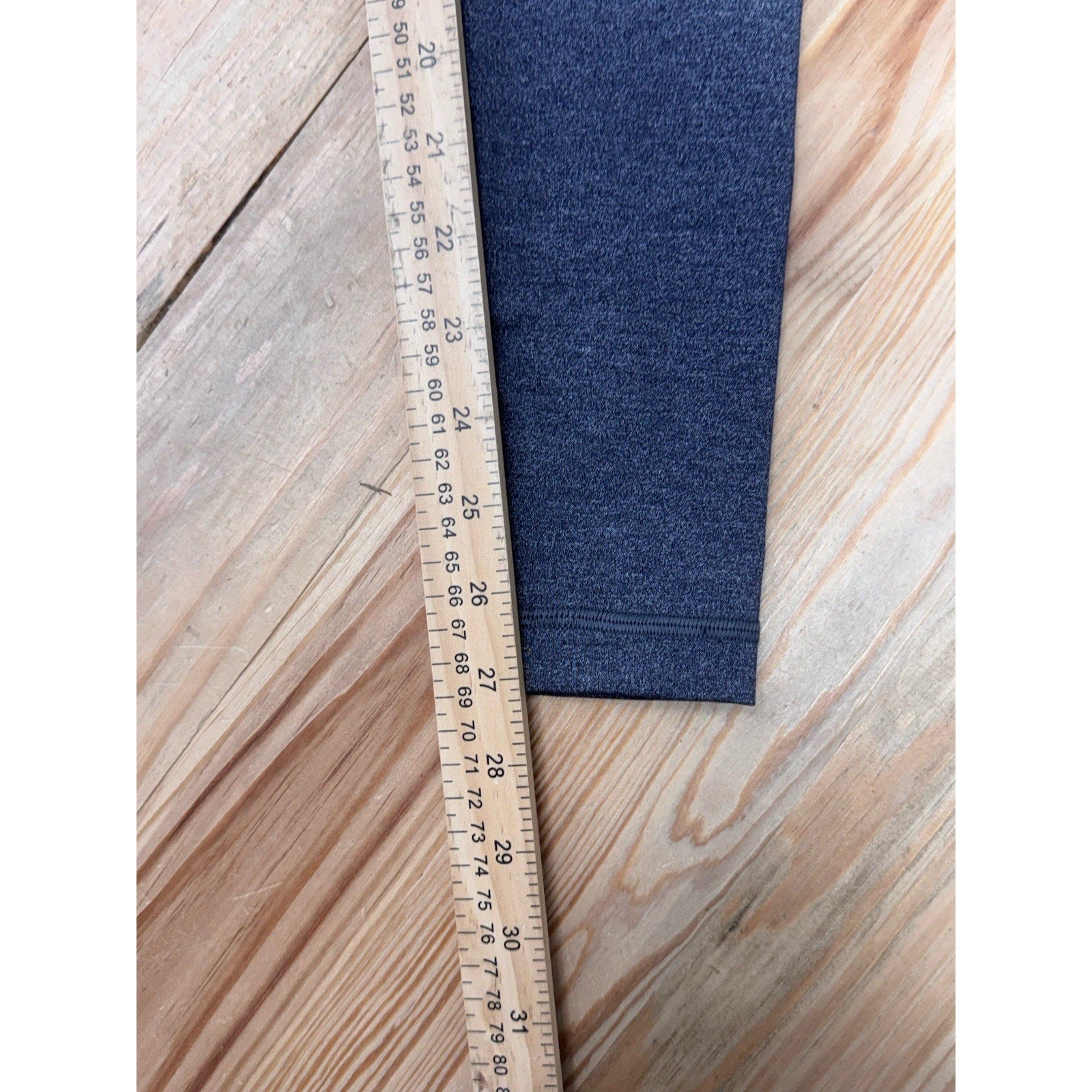 Lululemon Wunder Under High Rise Dark Gray Elastic Waist Pull On Leggings Size 4