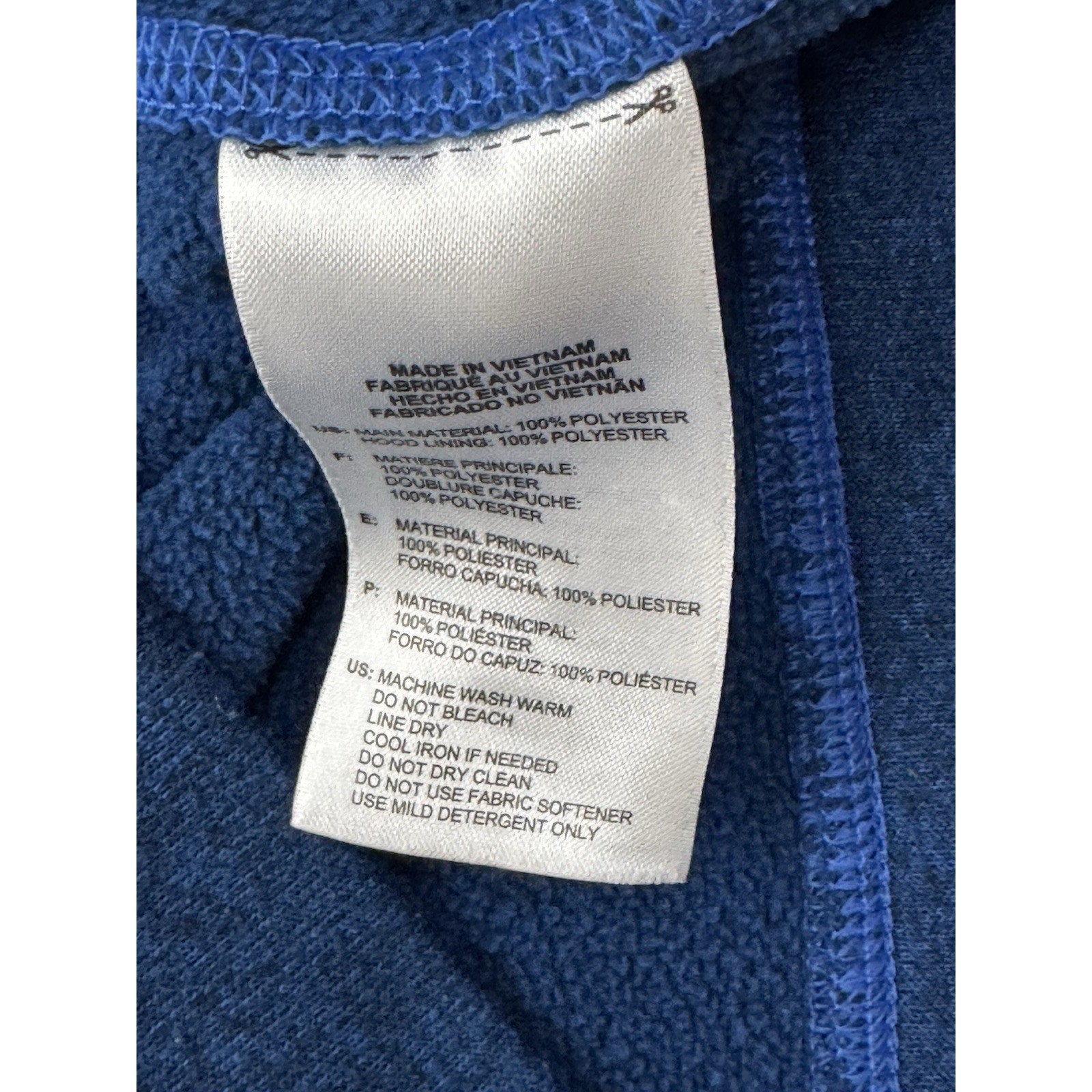 Adidas Men’s The Go-To Hoodie Climawarm Pullover Sweatshirt Blue Size Large