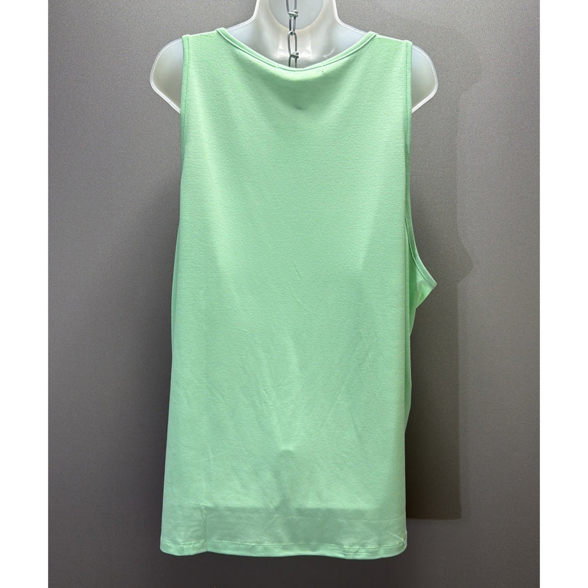 NWT Michelle Mae Lime Green Tank Top Plus Size 4XL Stretch