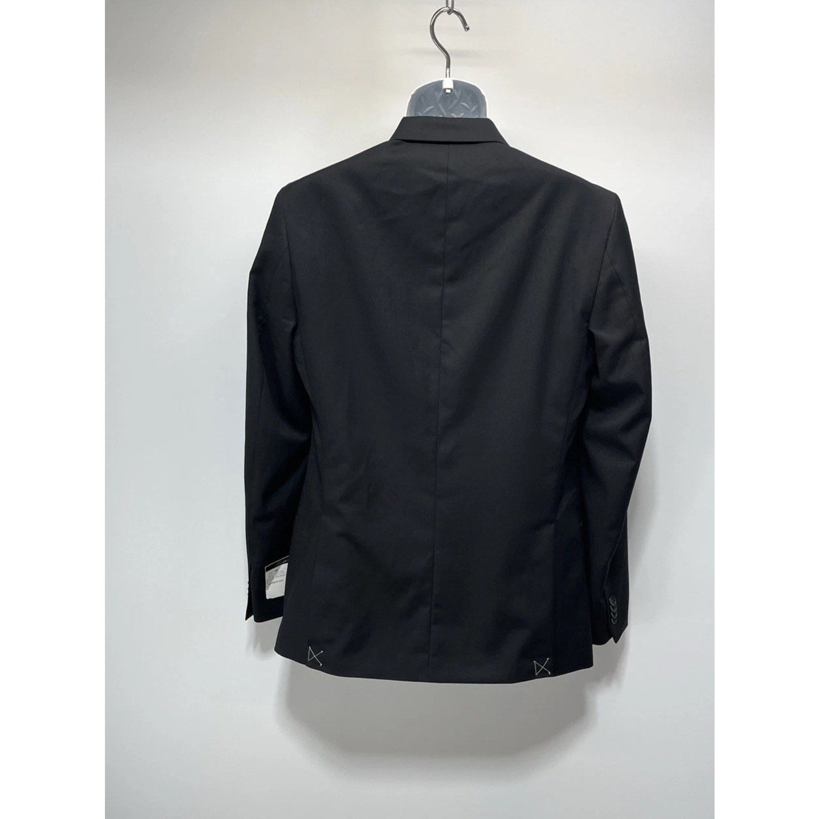 Kenneth Cole Gray Extreme Slim Fit Wool Blend Blazer | Size 38 Regular Black NWT