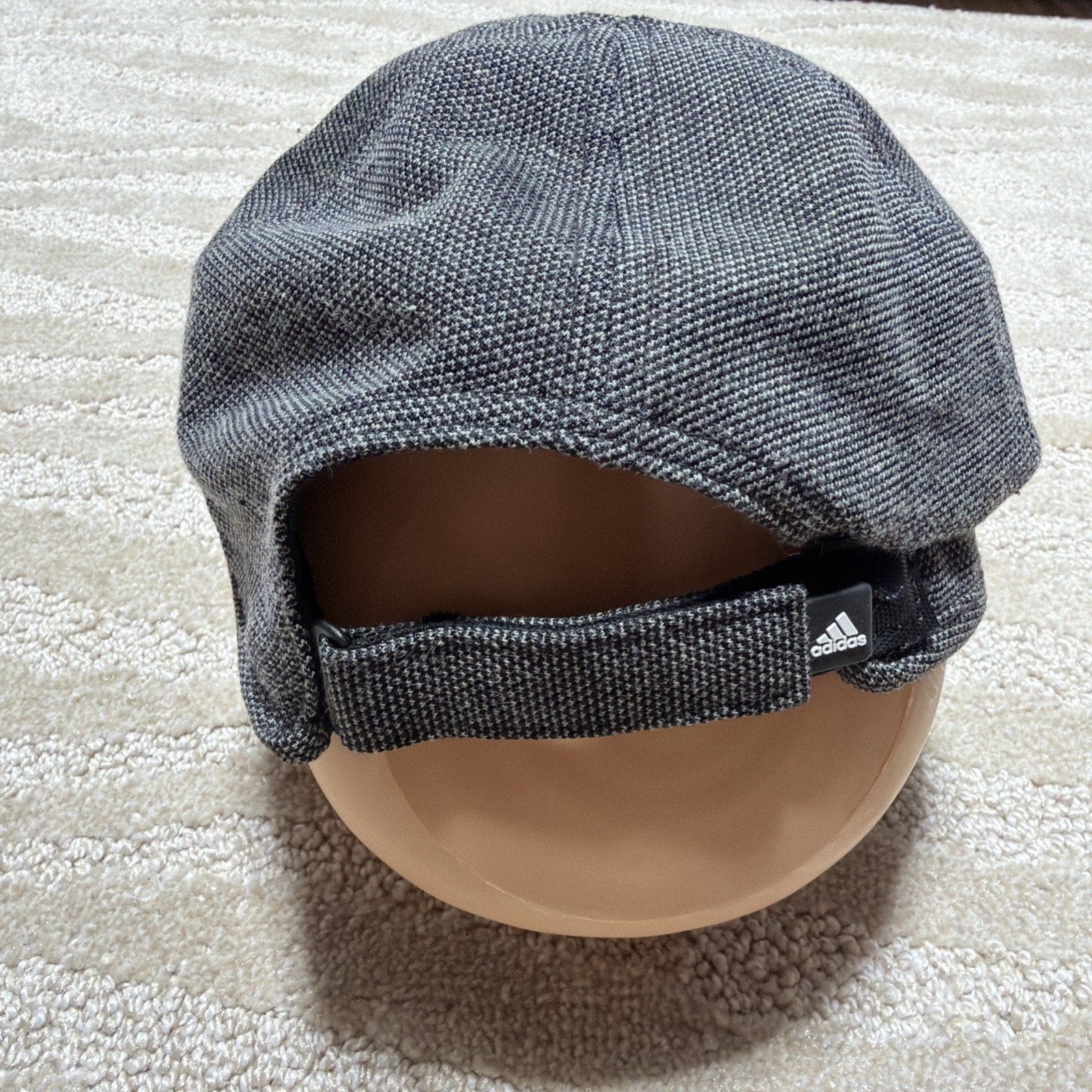 Adidas Climalite Cap Hat Small/medium Men Grey Black Athletic Cap