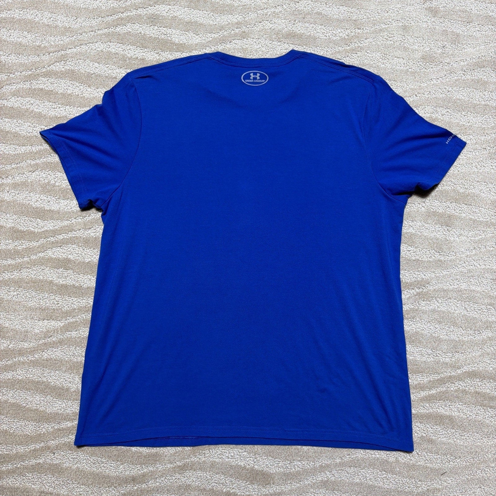 Chicago Cubs MLB World Series 2016 Under Armour Charged Blue Shirt 2XL Excellent