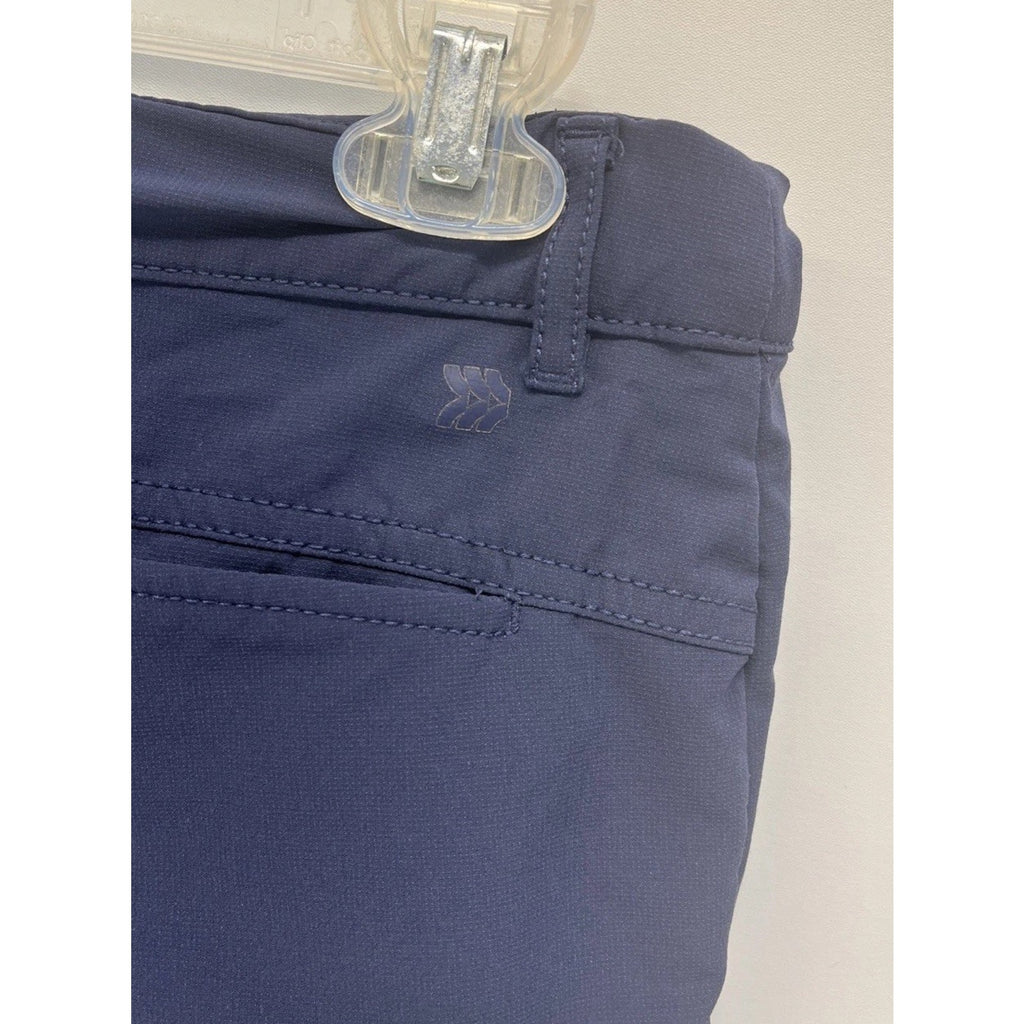 All In Motion Boys Size XL Solid Blue Golf Shorts