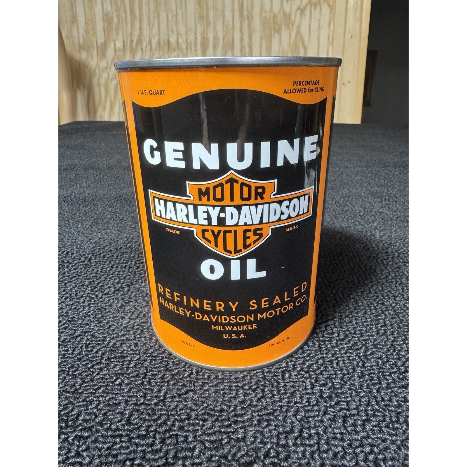 Harley Davidson Genuine Motor Oil Series 1 Limited Edition 1 Qt SAE 20W-50 Can