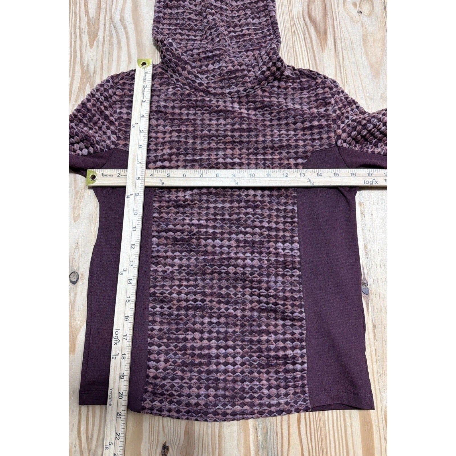 Nike Pro Hyperwarm Top Long Sleeve Quilted Training Roll Neck Pullover Red S