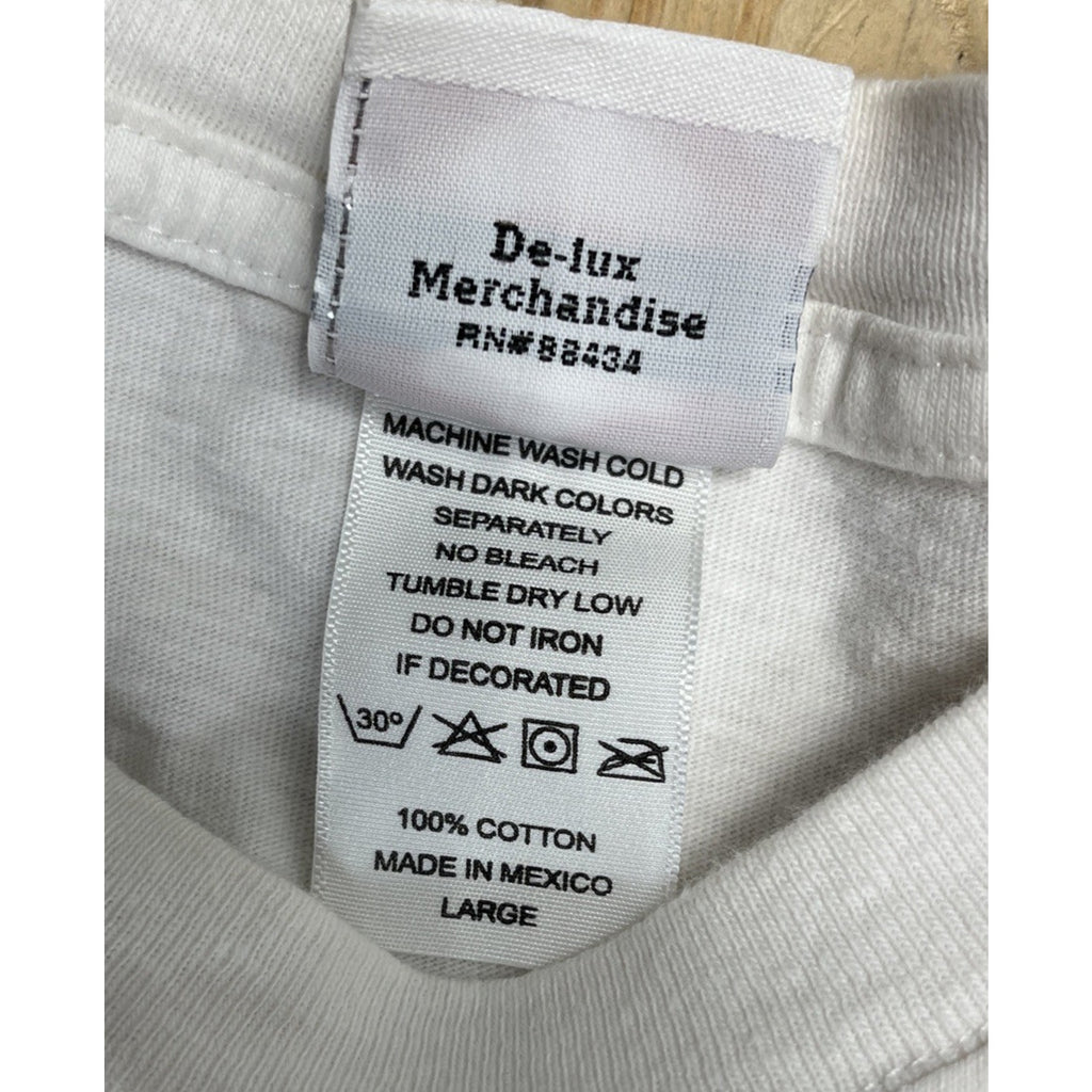 Vtg Harley Davidson Beartooth Billings Montana Size L White 2004 T Shirt