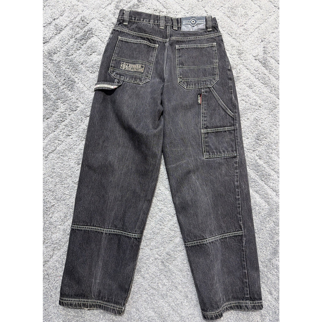 Vintage Brooklyn Xpress Jeans Mens 32 Carpenter Baggy Hip Hop Streetwear Y2K