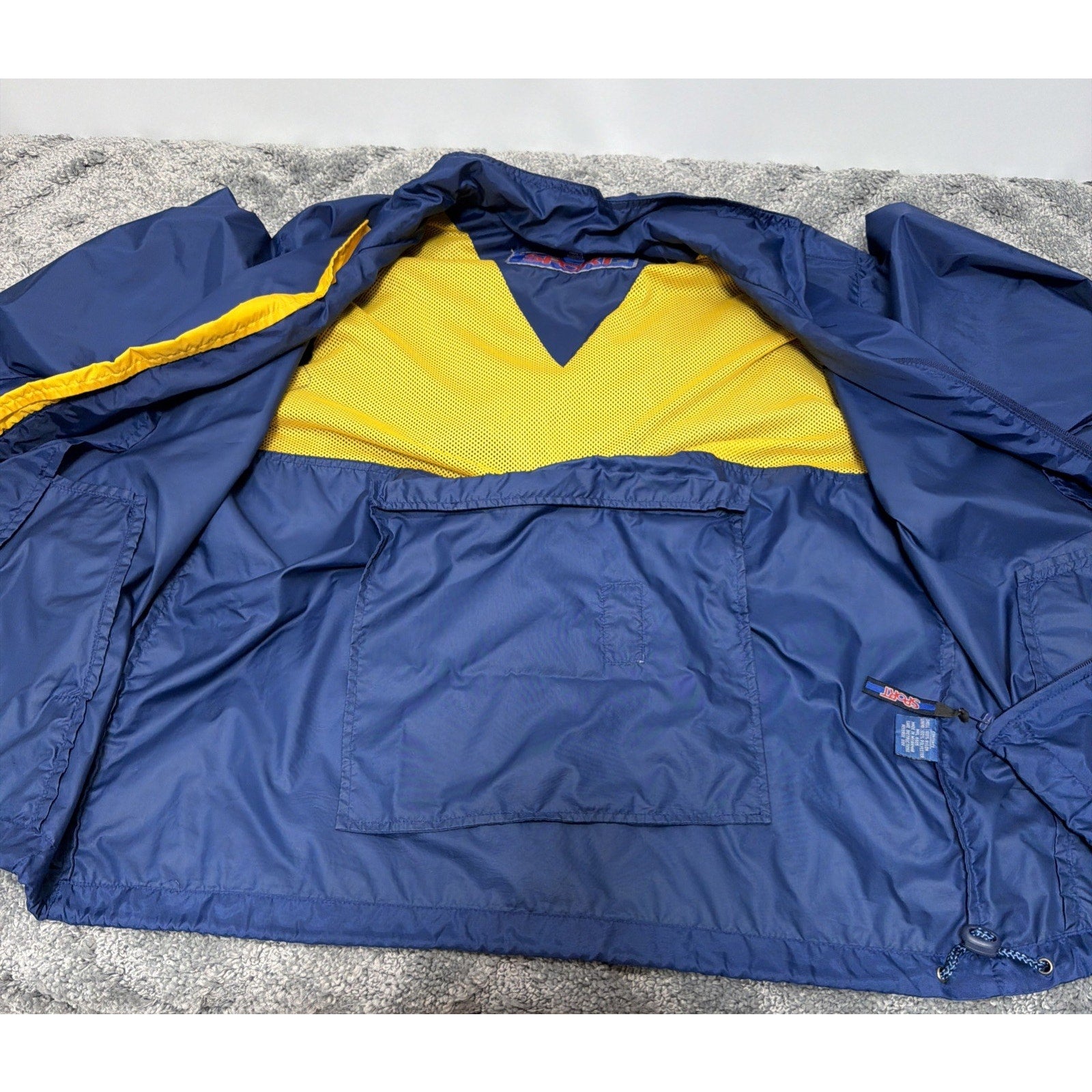 Vintage Dunbrooke Sport Womens Rain/ Windbreaker Jacket, Full Zip Size Small