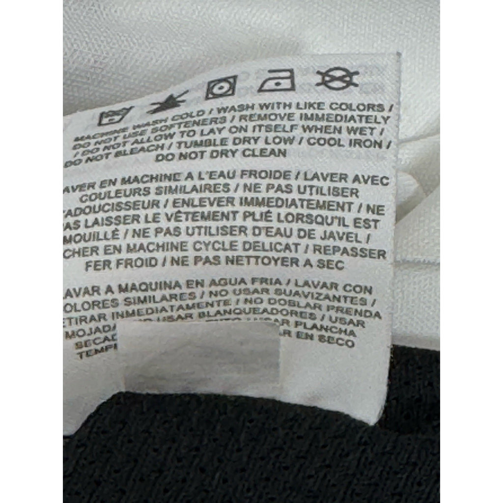 Nike Shirt Youth White Black Long Sleeve Outdoor Sports Dri Fit Size Large 10/12