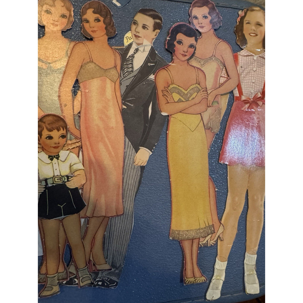 Huge Vintage Paper Dolls Lot 1930s 40s 50s Dolls Clothes Outfits Ephemera 100+