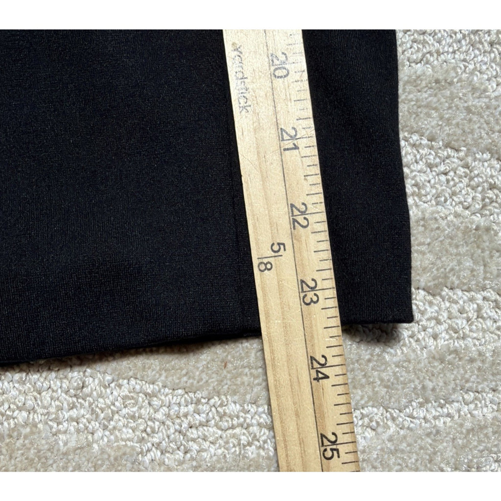 Michael Michael Kors Skirt Ponte Knit Zip Pockets Pencil Career Black Size 8