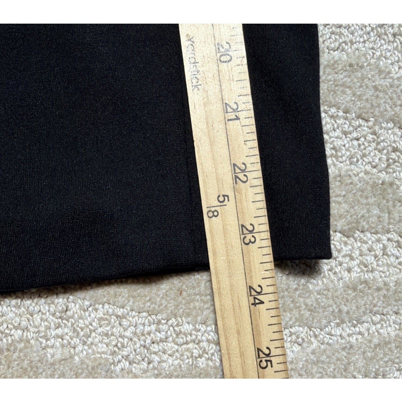 Michael Michael Kors Skirt Ponte Knit Zip Pockets Pencil Career Black Size 8