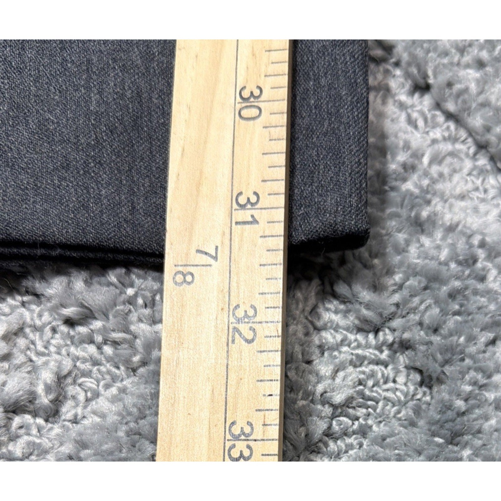 Dress Pants harve benard by benard holtzman 100% wool size 12 dark gray New