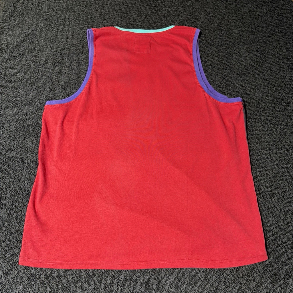 Slowbucks Viral Wear Mens 3XL Tank Top Racing Snail Red Rare