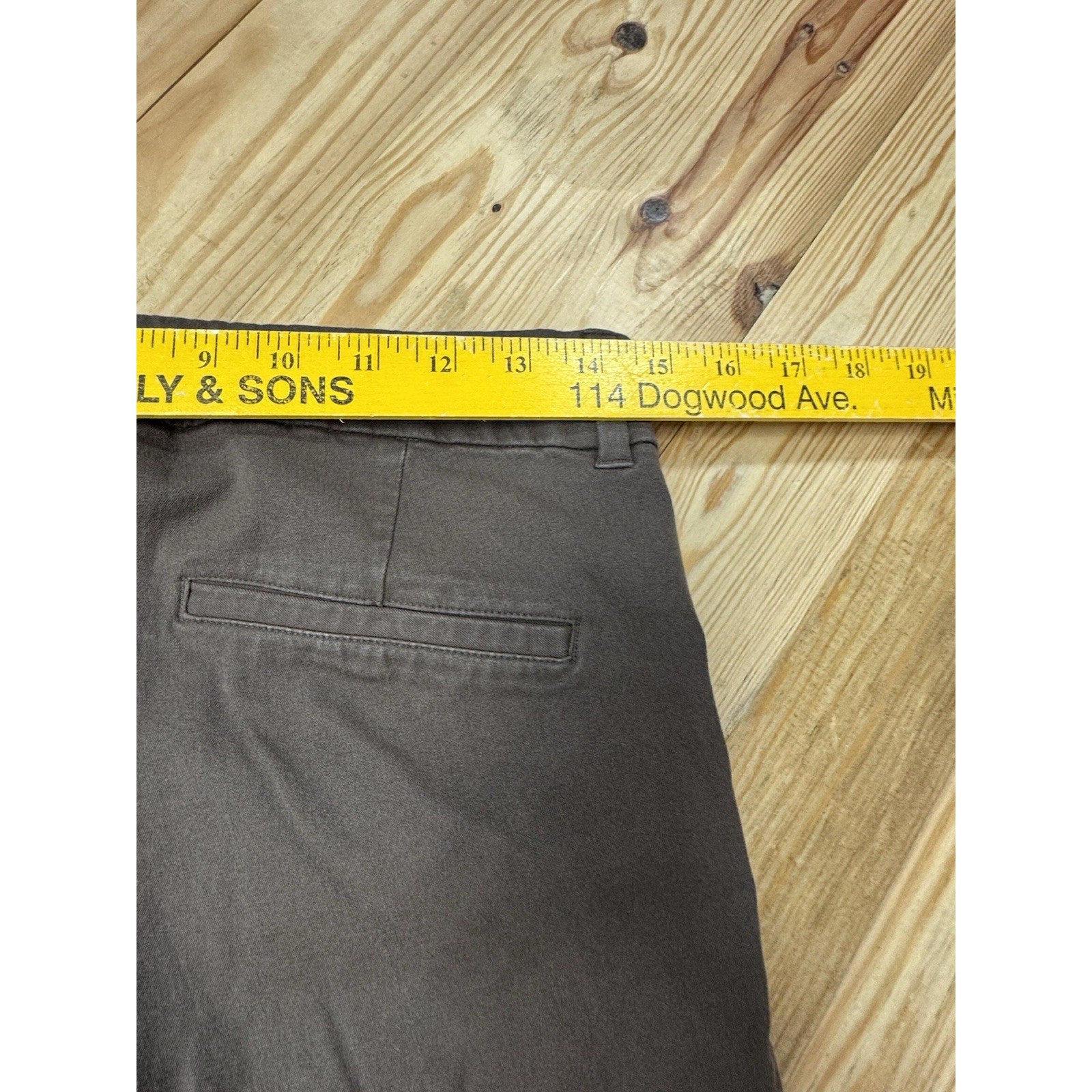 Old Navy High Waisted Skinny Split Hem Pixie Pants Women’s Size 8 Brown