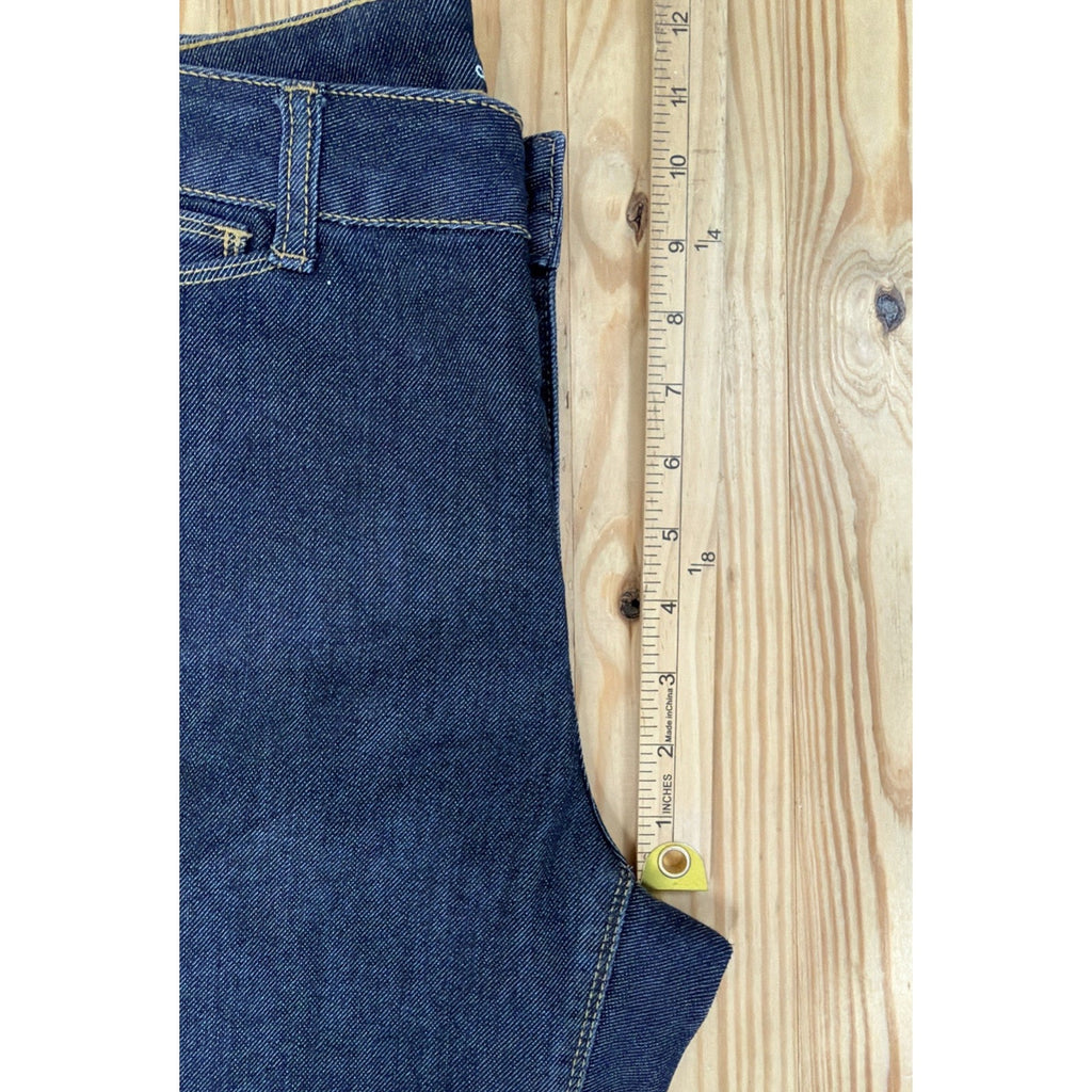 Chadwicks Slim & Straight Fit Dark Blue Jeans Womens 10 Petite