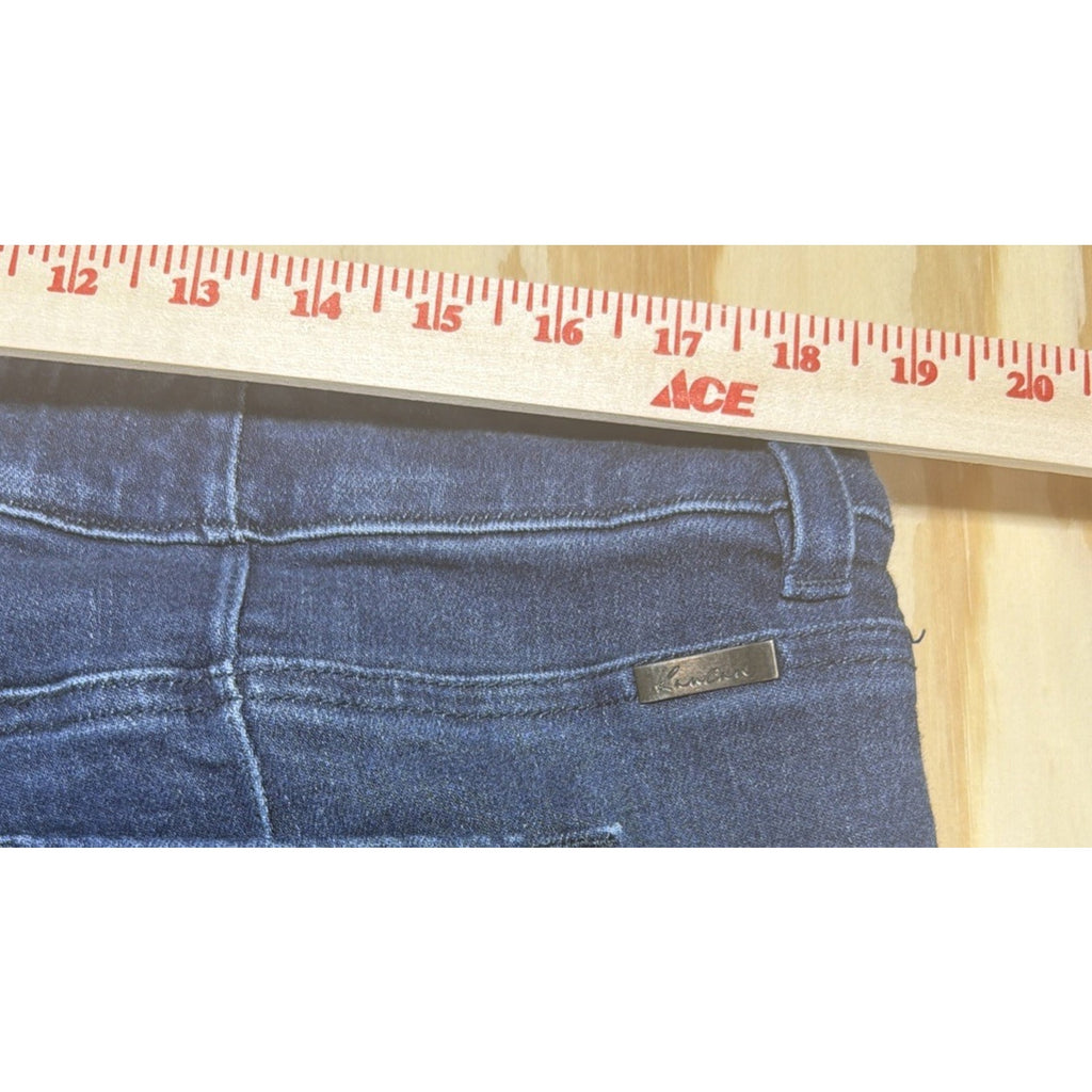 KanCan Womens Jeans Plus Size 20 Blue Skinny Slim Faded Mid Rise