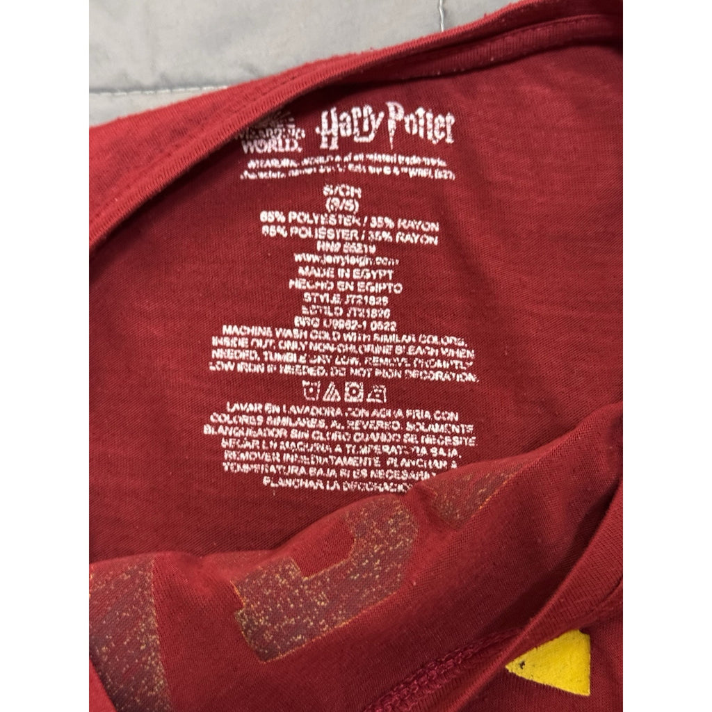 Harry Potter Gryffindor Wizarding World Juniors Small 3/5 T-Shirt Short Sleeve