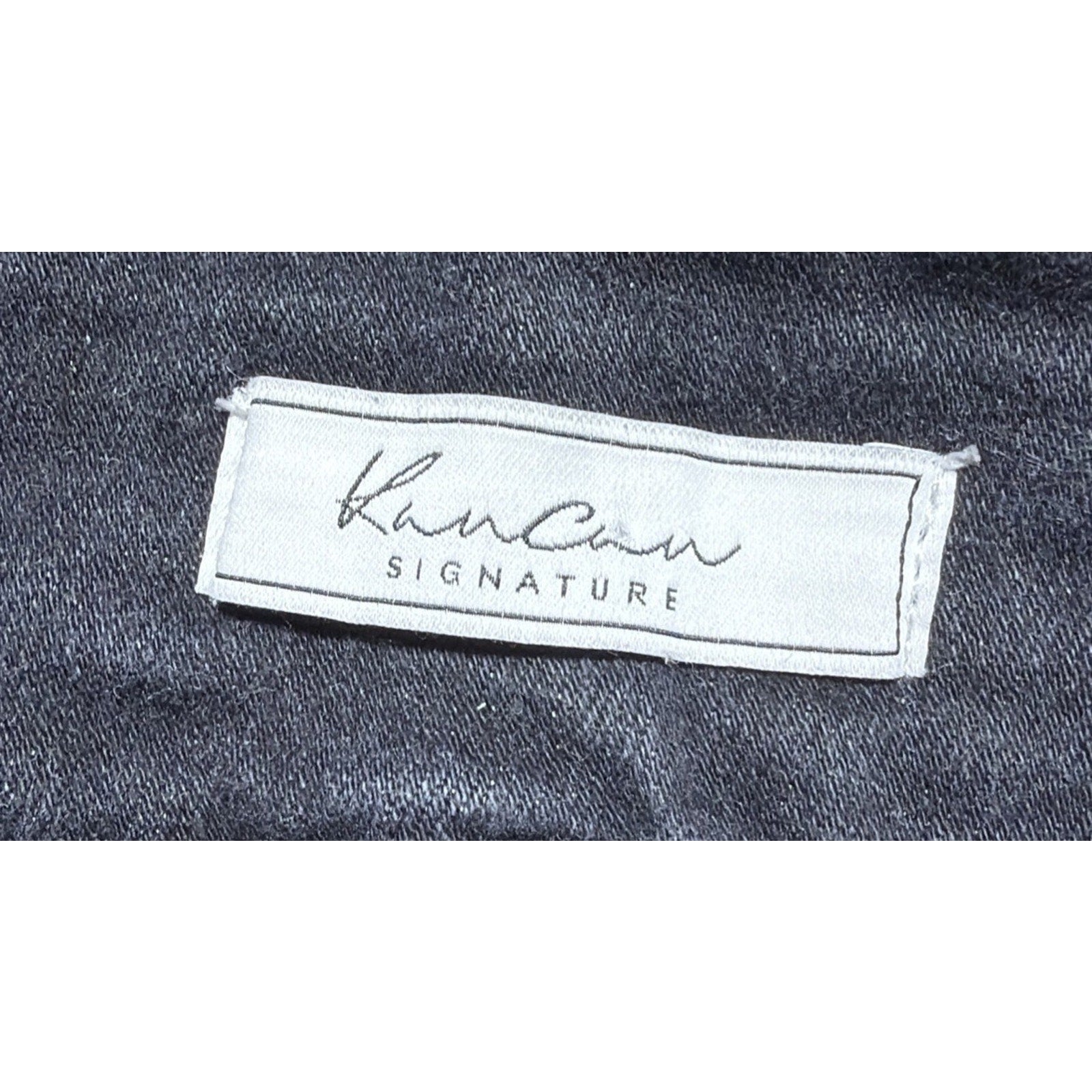KanCan Curvy Ultra High Rise Distressed Denim Shorts 27/4 Stretch