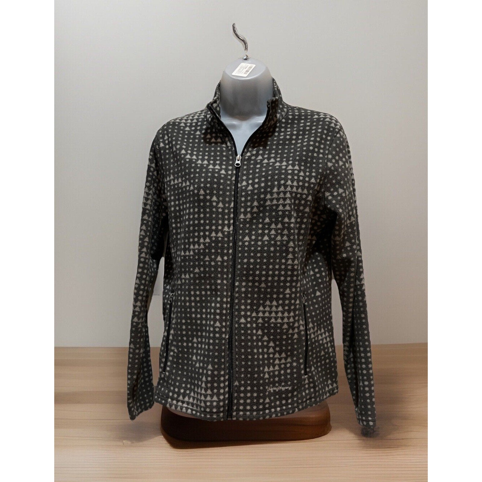 Eddie Bauer Women's Small Full Zip Light Weight Fleece Jacket