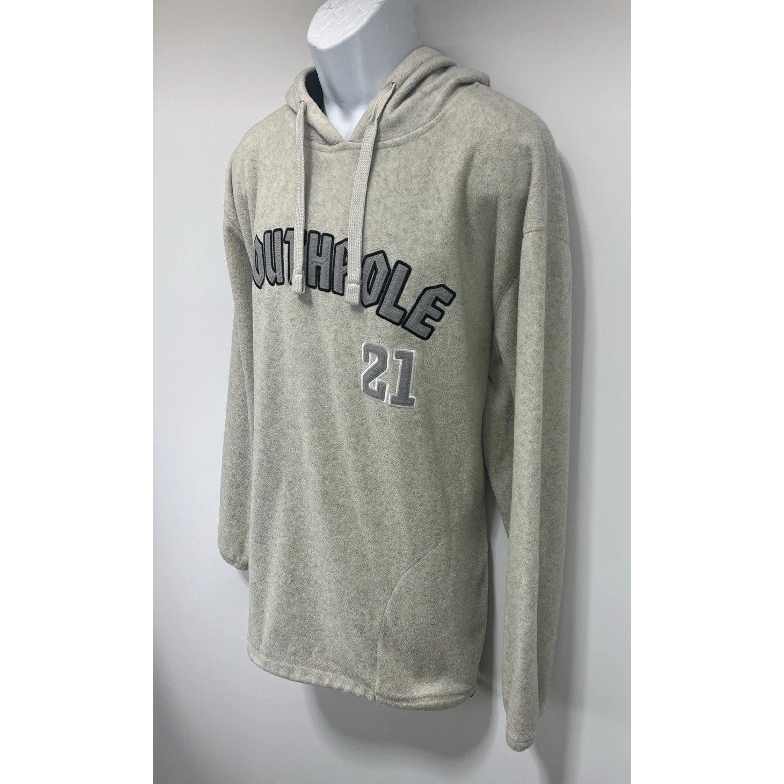 Y2K Southpole Hoodie Mens L Grunge Fleece Hip Hop Skater