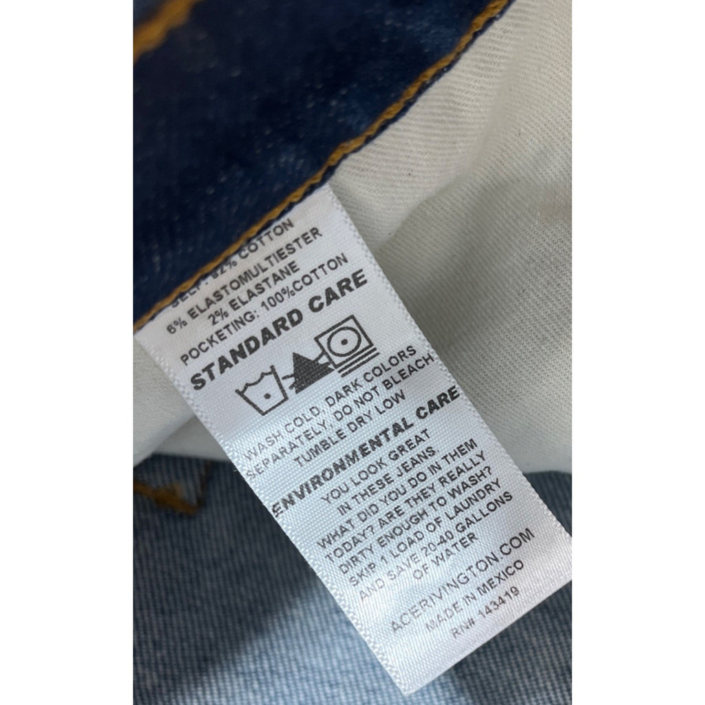 Ace Rivington Jeans Athletic taper Candiani denim Men size 39x30 NWT 229$ Msrp