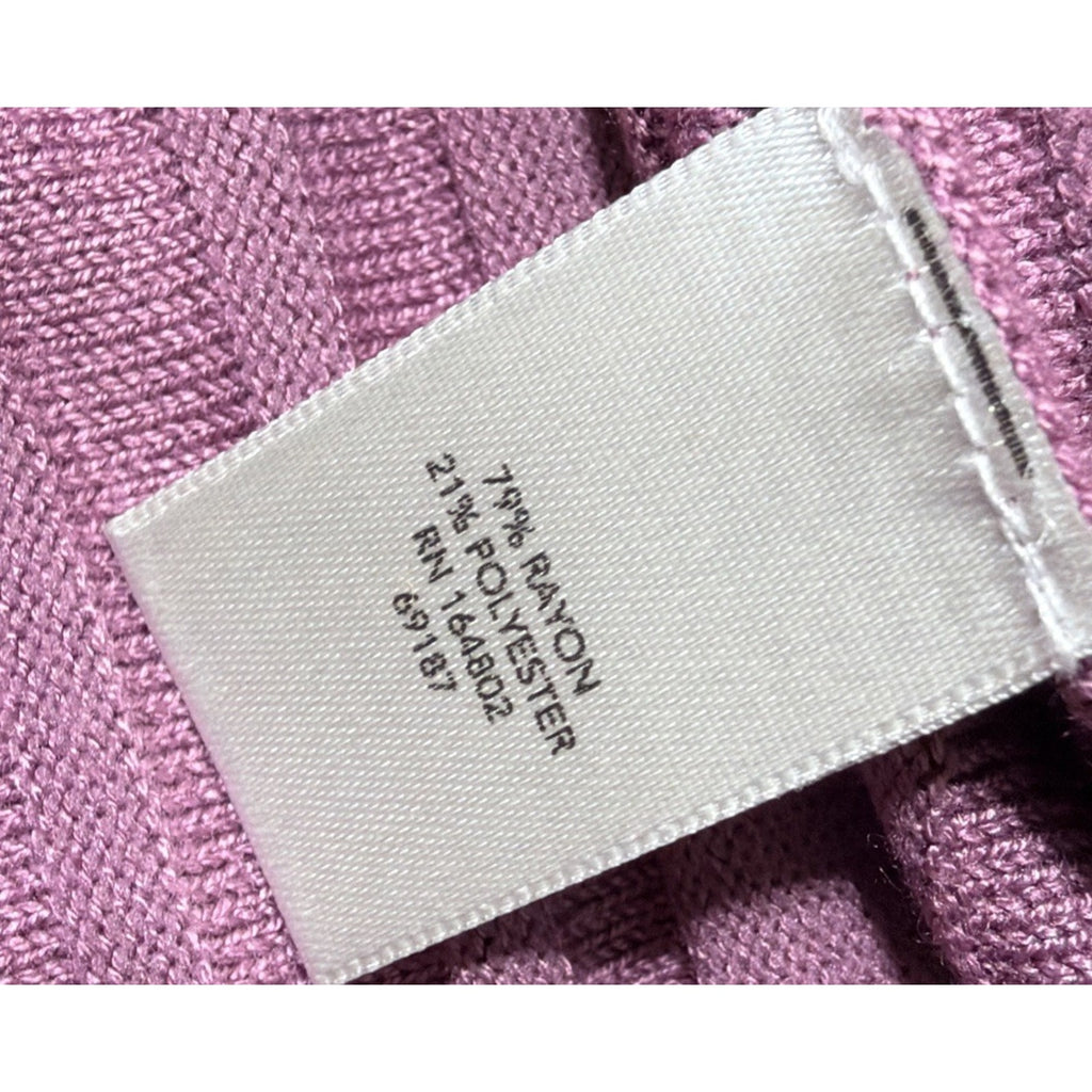 NWT C J Banks Women's Plus 3X Purple Shimmery Top Short Sleeves