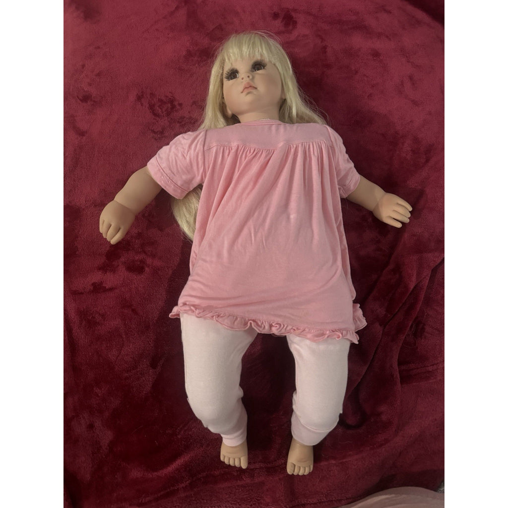 1998 Cheri McAfooes Lloyd Middleton Royal Vienna 26” Doll Signed 2002 Blonde